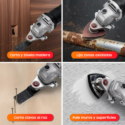 ADAPTADOR DE AMOLADORA ANGULAR .